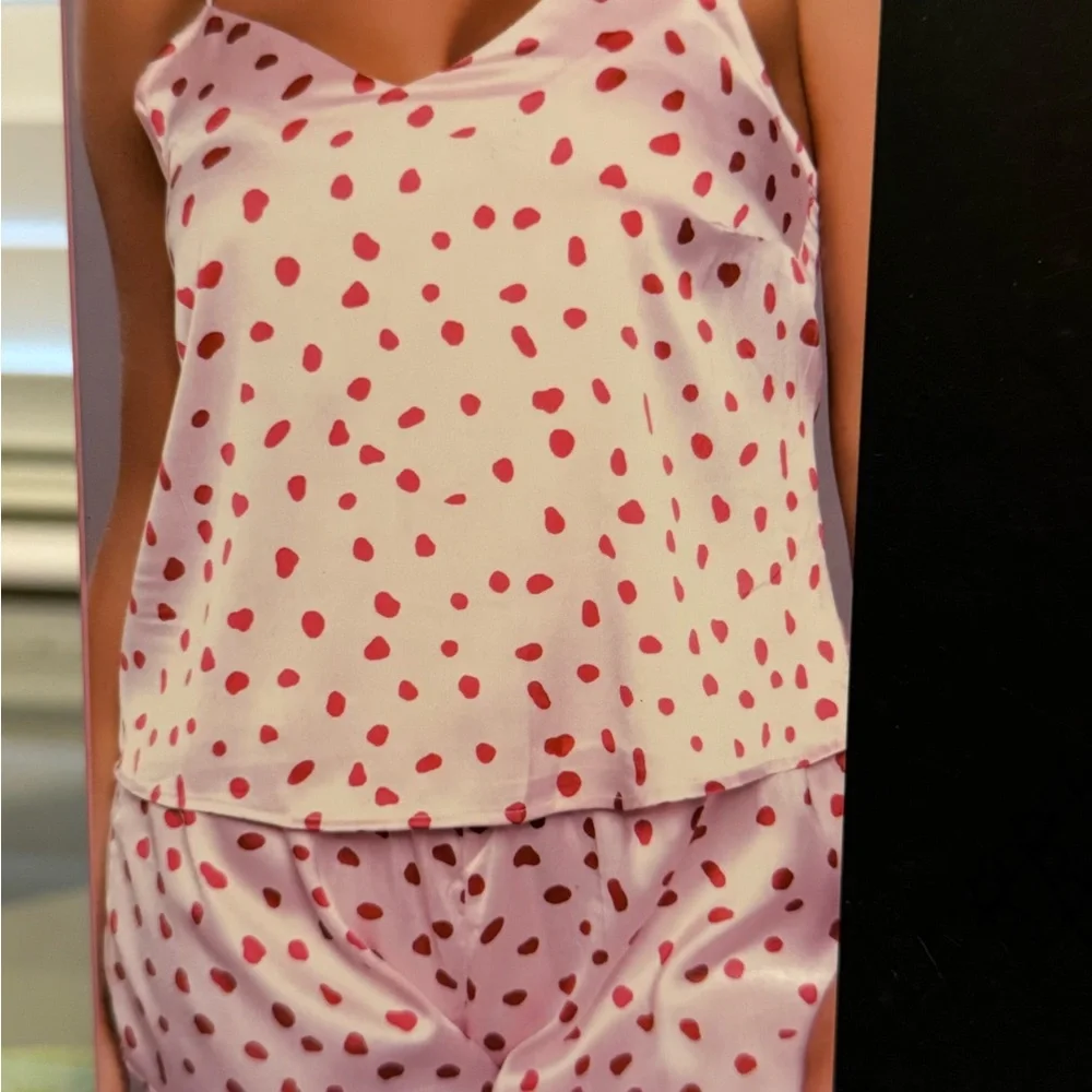 BeWicked Pink and Red Blossom PJ Set - Picture 6 of 12